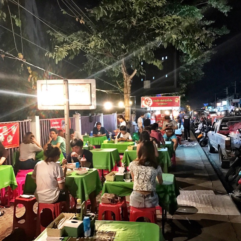 Suthep Road Moveable Feast Chiang Mai
