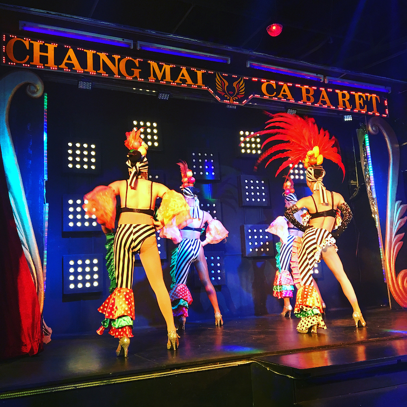 Chiang Mai ladyboy cabaret show