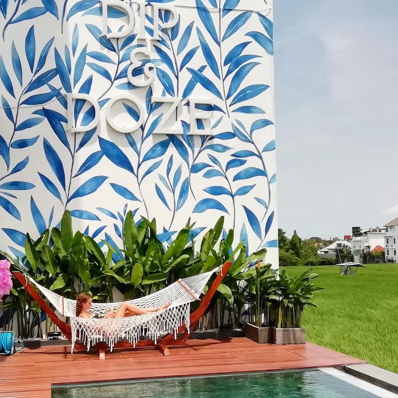 best Bali hostels: Dip & Doze Hostel