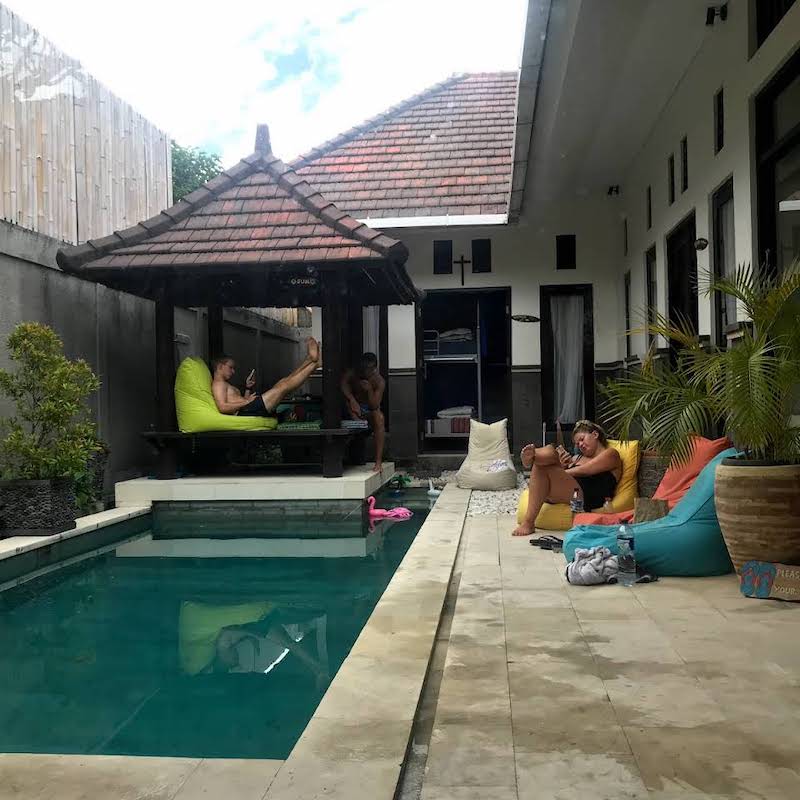 where to stay in Bali: Griya Backpackers