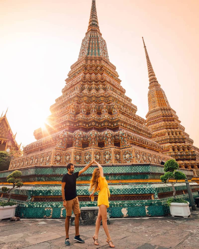 Bangkok Thailand romantic city